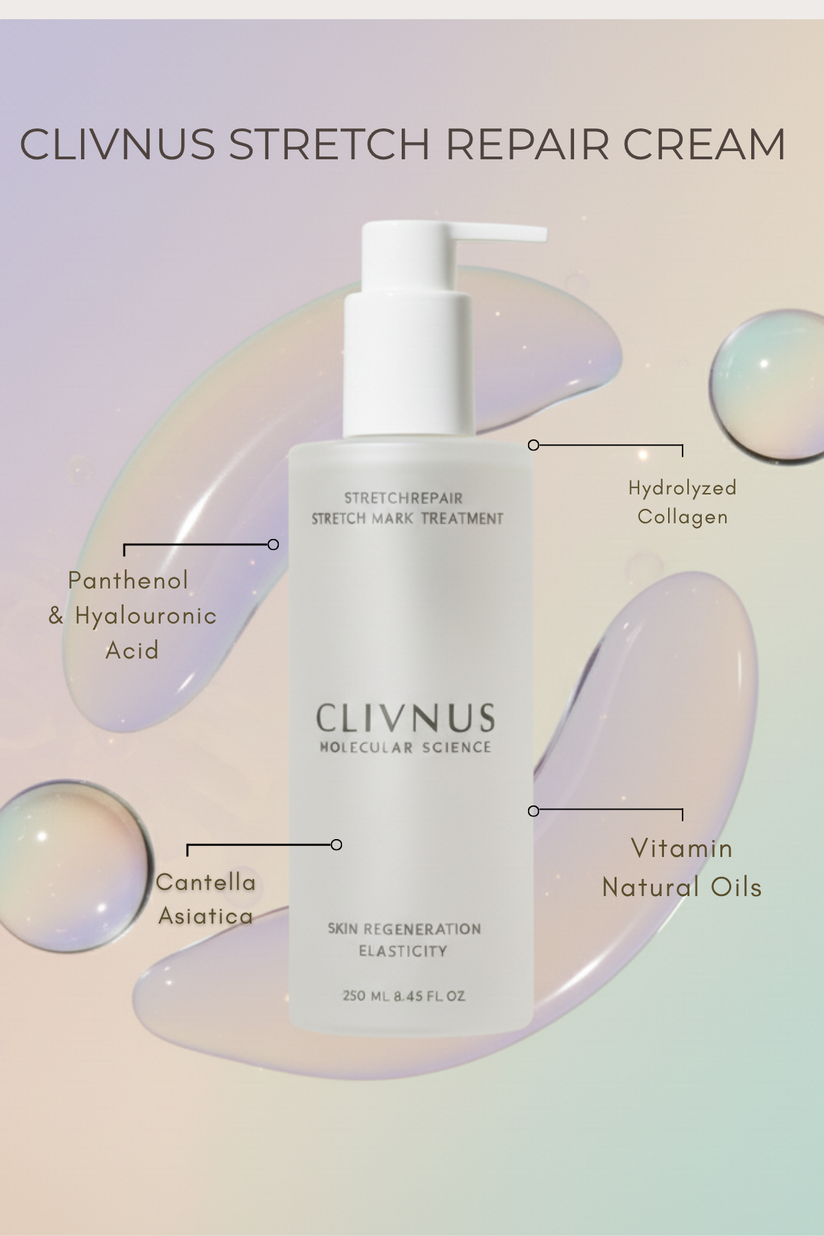 Clivnus StretchRepair Cream Onarıcı Krem